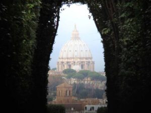 Buco della serratura Roma