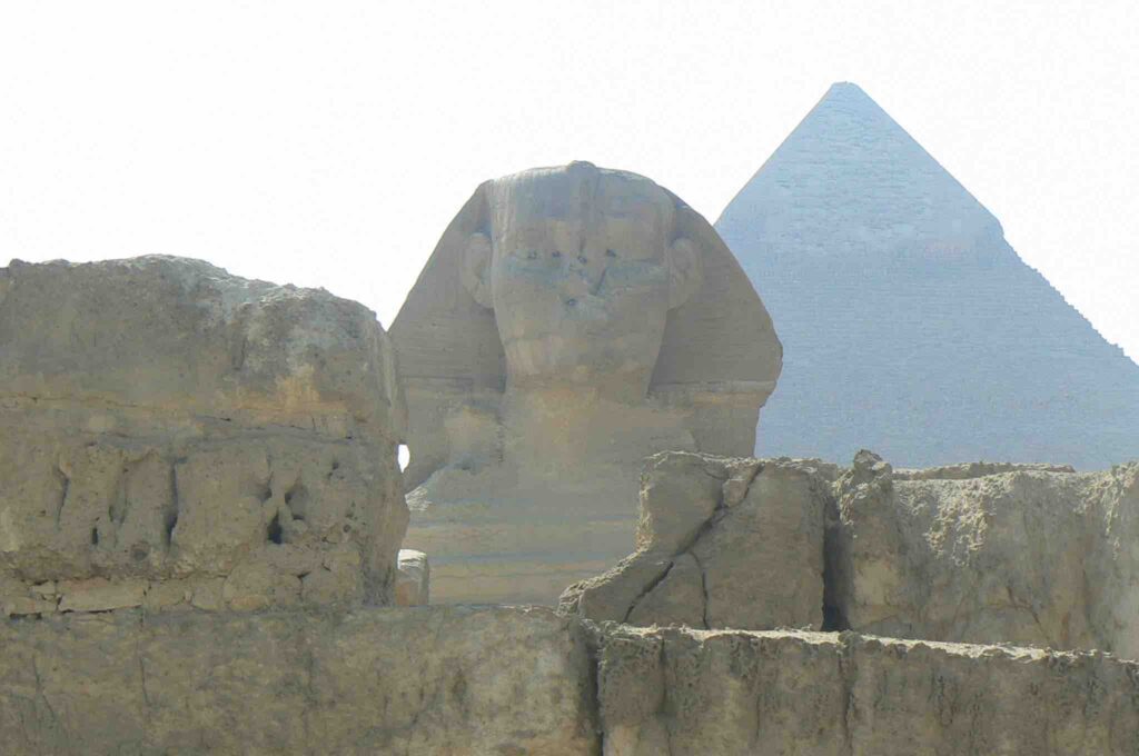 Piramidi di Giza Sfinge Egitto