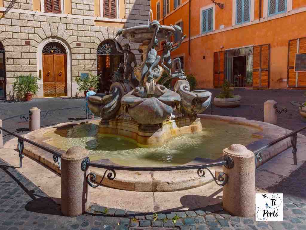 Roma Ghetto Ebraico Fontana delle Tartarughe
