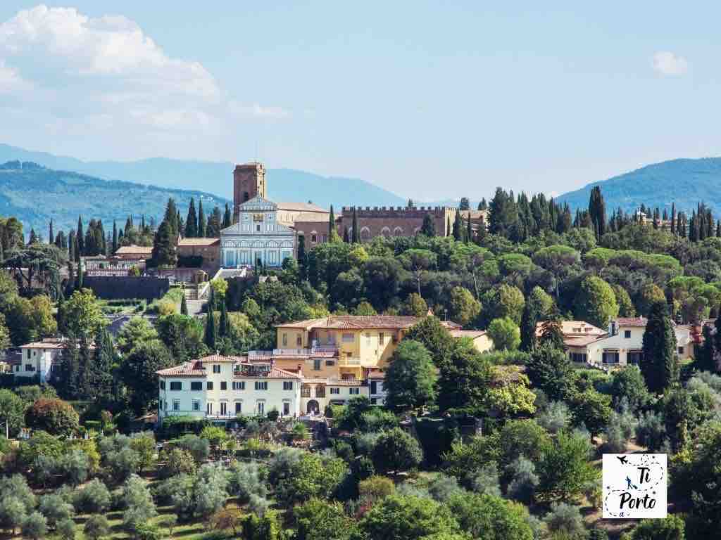 Firenze dall'alto: Basilica di San Miniato al Monte
