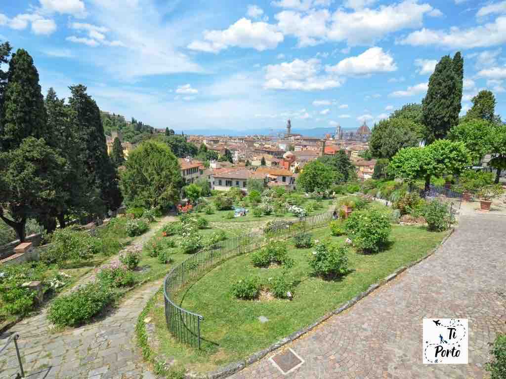 Firenze dall'alto: Giardino delle Rose