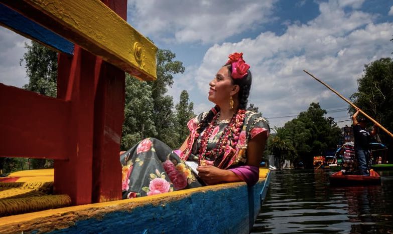 Frida Xochimilco Messico