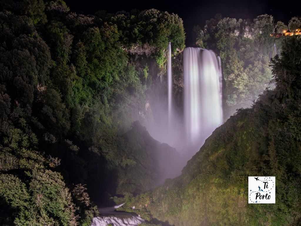 Cascata della Marmore apertura serale